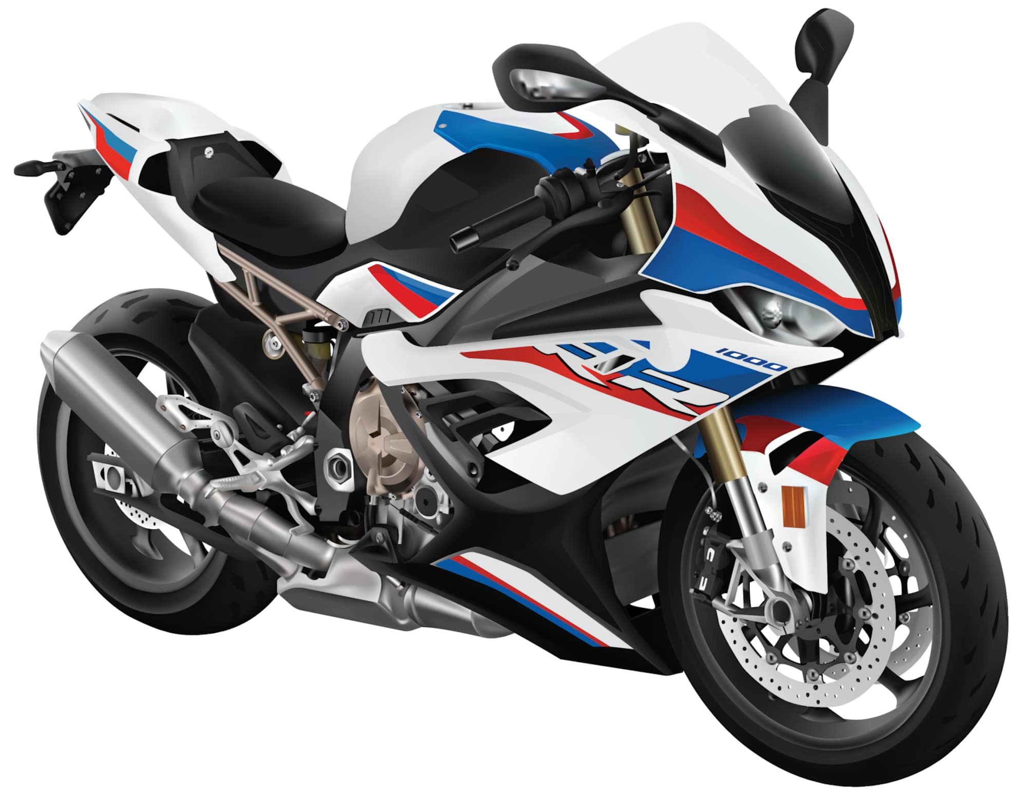 Red, White Blue moto - TPMS